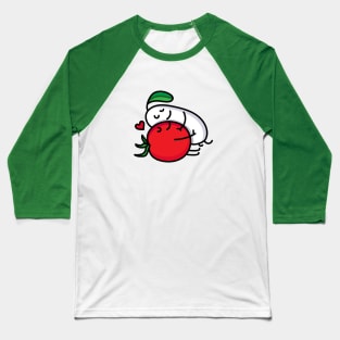 Tomato and mozzarella pair Baseball T-Shirt